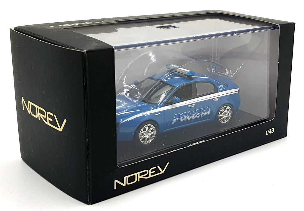 Norev 1/43 Scale 790028 - Alfa Romeo 159 Q4 Polizia Car #113