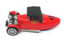 Brumm 1/43 Scale Diecast R4 - 1929 Darmont Cyclecar #7 - Red