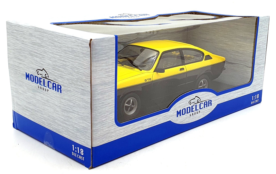 MCG 1/18 Scale Diecast MCG18598 - Opel Kadett C Coupe - Yellow