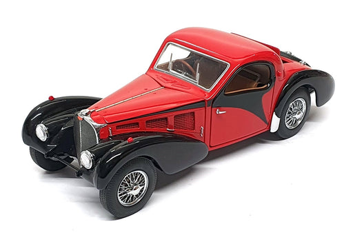 Franklin Mint 1/24 Scale 17626F - 1936 Bugatti Atlante Type 57 - Red/Black
