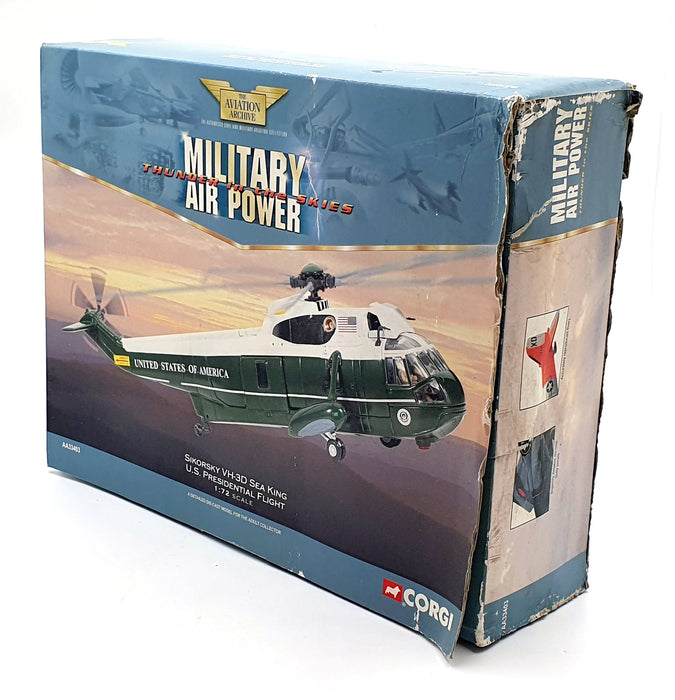 Corgi 1/72 Scale Diecast AA33403 - Sikorsky VH-3D Sea King US Presidential