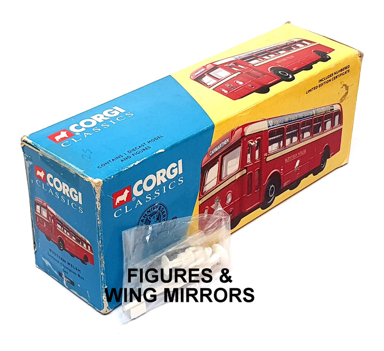Corgi 1/50 Scale 34801 - Leyland Olympian Bus Western Welsh Carmarthen - Red
