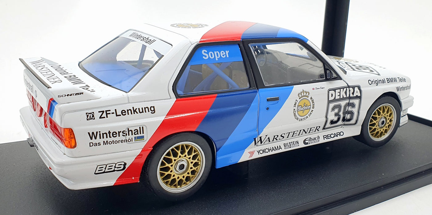 Solido 1/18 Scale S1801524 - BMW E30 M3 DTM 1989 Soper #36