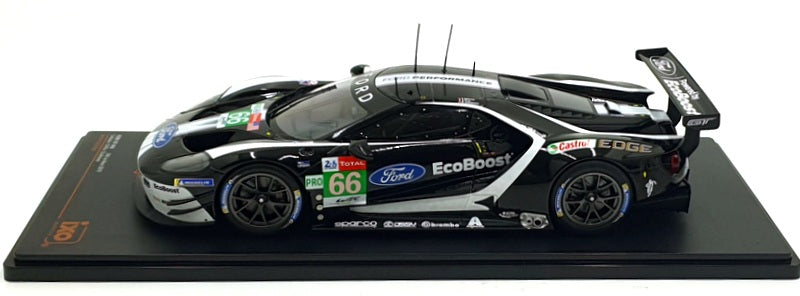 Ixo 1/18 Scale Diecast FGT18105 - Ford GT #66 24h Le Mans 2019 - Black