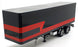 KK Scale Road Kings 1/18 Scale RK180167 - Semi Automatic Truck Trailer Black