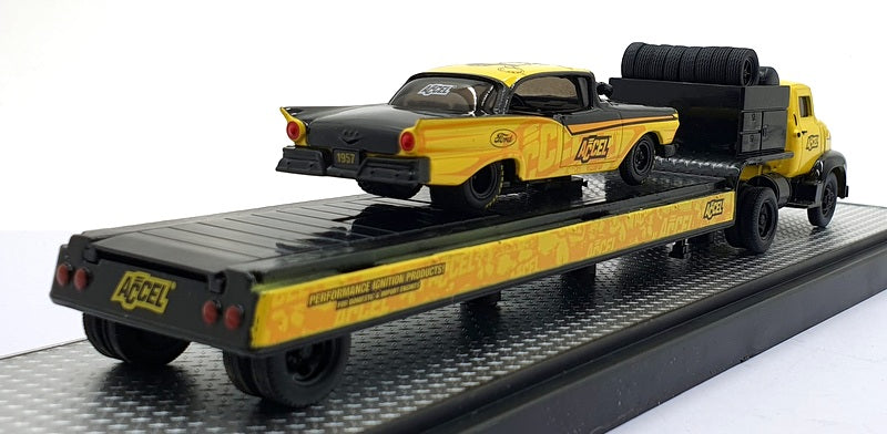 Castline M2 Machines 1/64 Scale F R59 -'56 Ford COE & '57 Fairlane 500 - ACCEL