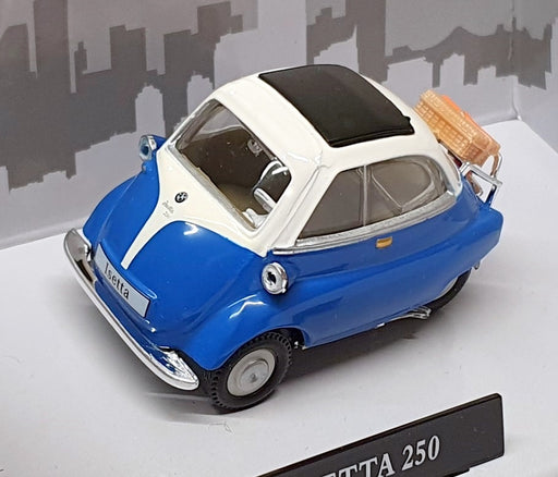 Cararama 1/43 Scale Diecast 251PND - BMW Isetta 250 - Blue/White