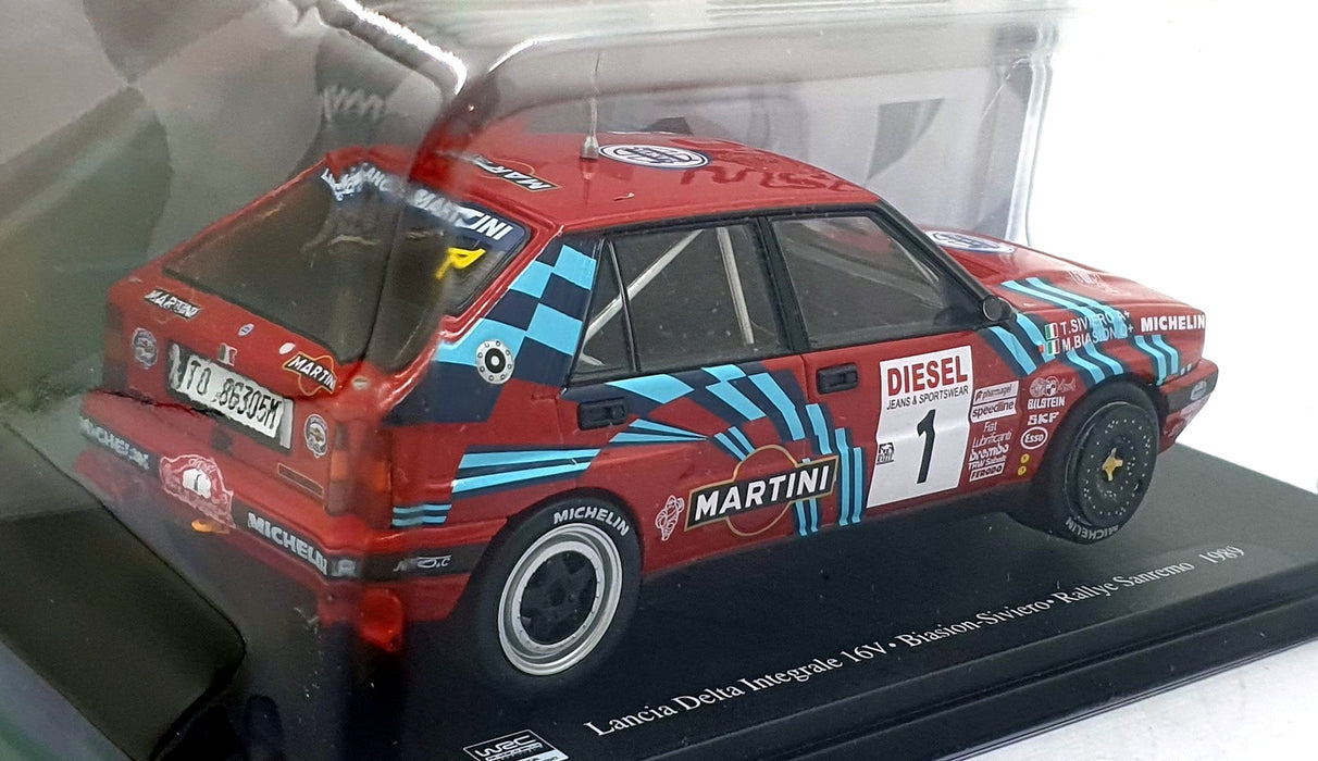 Hachette 1/24 Scale G113U013 - Lancia Delta Integrale 16V Sanremo Rally 1989 #1