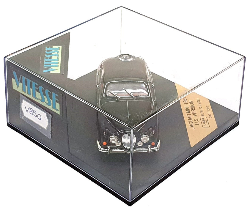 Vitesse 1/43 Scale Diecast V850 - 1960 Jaguar Mk2 US Version - Black