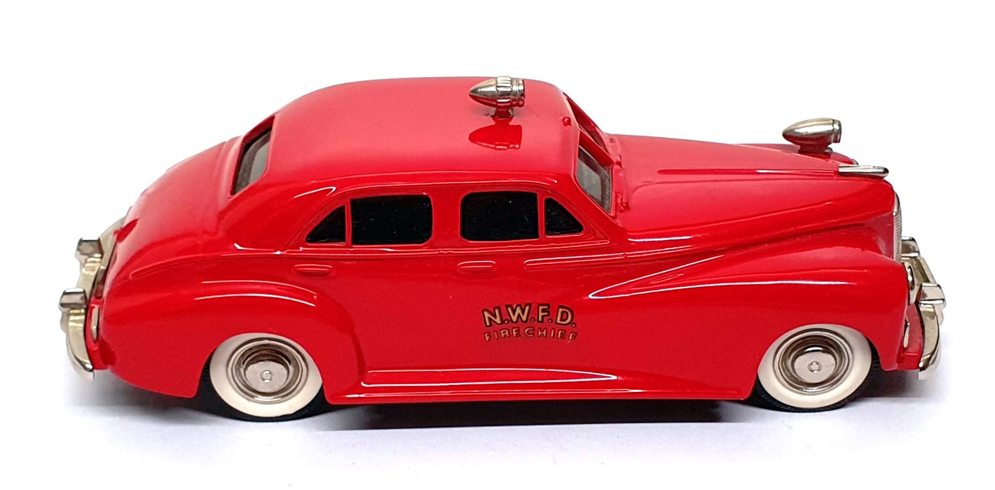 Brooklin 1/43 Scale BRK18 - 1941 Packard Clipper Fire Chief NWFD 1 Of 750