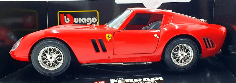 Burago 1/18 Scale Diecast 3011 - 1962 Ferrari 250 GTO - Red