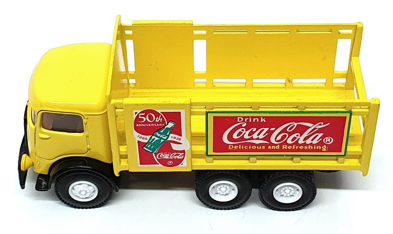 Hartoy 1/64 Scale C02011 - Mack CJ Truck (Coca-Cola COKE) Yellow