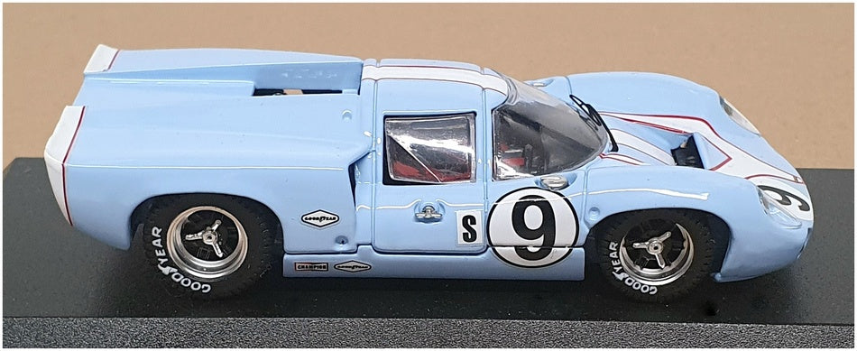 Best 1/43 Scale 9310 - Lola T70 Coupe Sebring 1968 #9 Patrik/Jordan - Lt Blue 