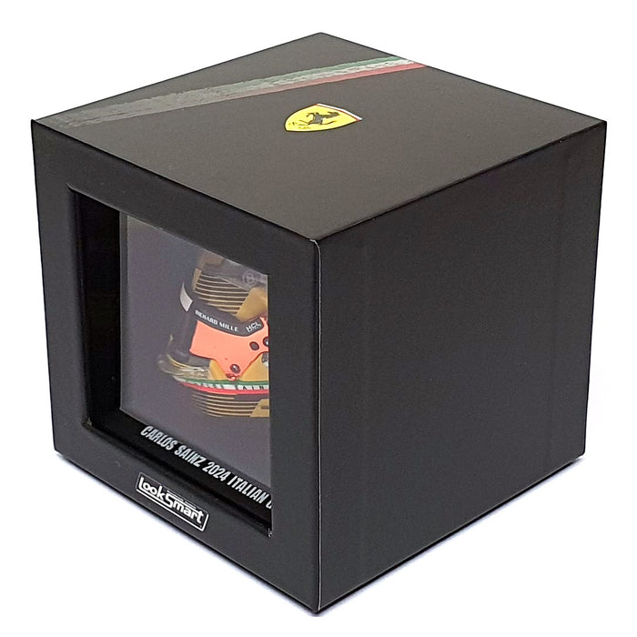 Look Smart 1/5 Scale LSHEL005 - F1 Helmet Carlos Sainz Ferrari Italian GP 2024