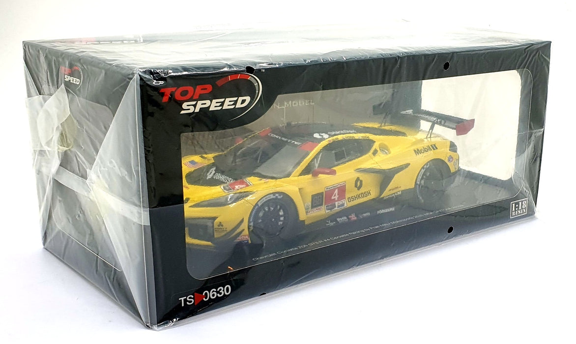 Top Speed 1/18 Scale Resin TS0630 - Chevrolet Corvette Z06 GT3.R #4 24Hr DR 2025