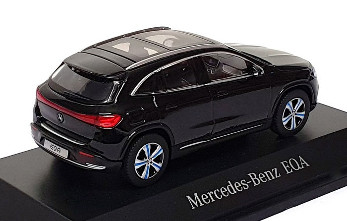 Herpa 1/43 Scale Diecast B6 696 0825 - Mercedes Benz EQA - Cosmos Black