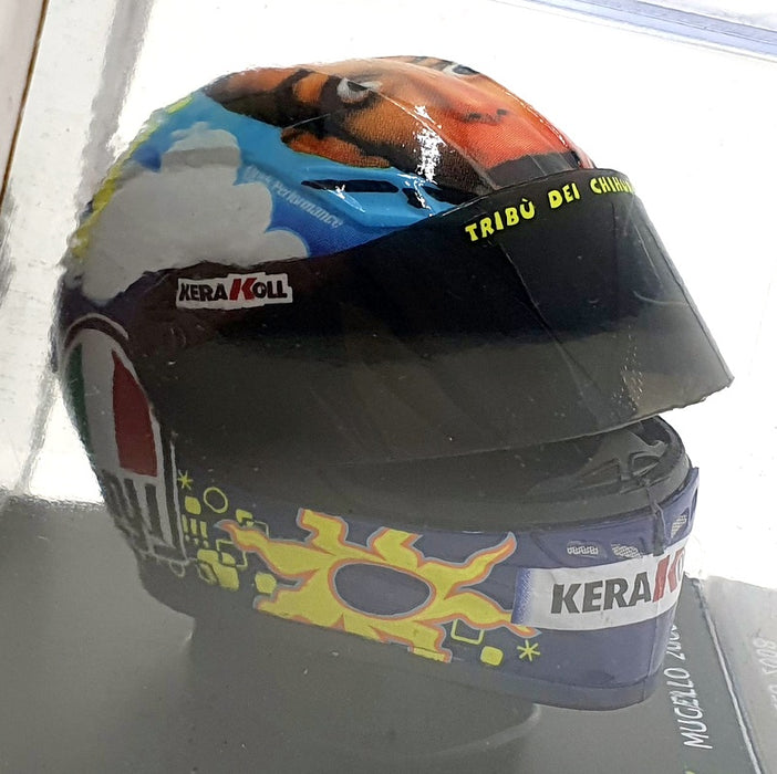 Altaya 1/5 Scale MT9ALA0016 Helmet MotoGP Valentino Rossi Mugello 2008 #46