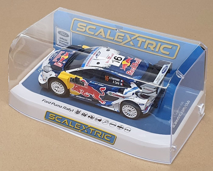 Scalextric 1/32 Scale Slot Car C4569 - Ford Puma Rally1 #16 Monte Carlo 2024