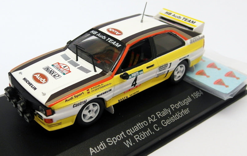 CMR 1/43 Scale Diecast WRC005 - Audi Sport Quattro A2 Rallye Portugal 1984