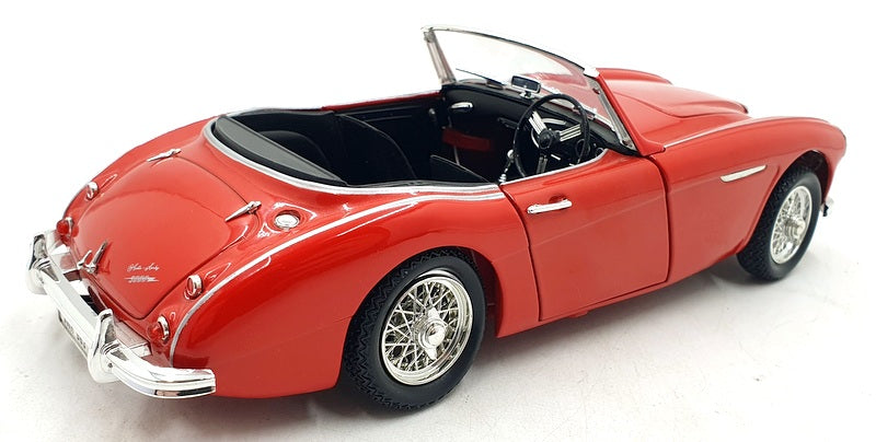 Ertl 1/18 Scale Diecast DC17125Y - 1961 Austin Healey 3000 - Red
