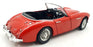 Ertl 1/18 Scale Diecast DC17125Y - 1961 Austin Healey 3000 - Red