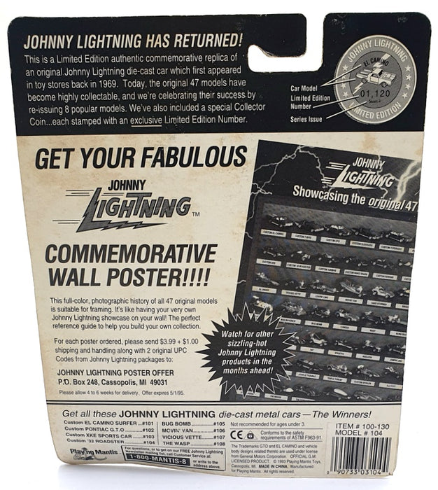 Johnny Lightning 1/64 Scale 100-130 - The Challengers Classic '32 Roadster - Red