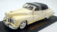 Anson 1/18 Scale Diecast 30345 - 1947 Cadillac Series 62 Convertible - Cream