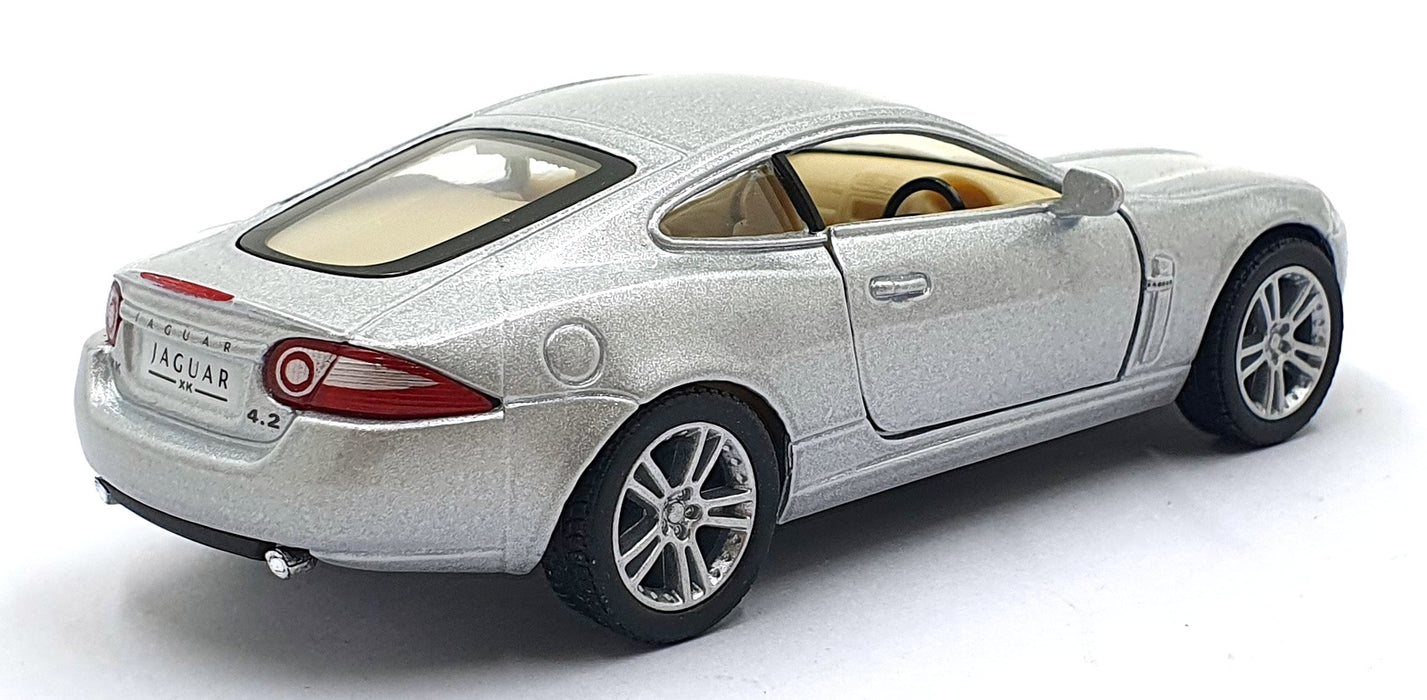 Kinsmart 1/38 Scale Pull Back & Go KT5321D - Jaguar XK Coupe - Silver