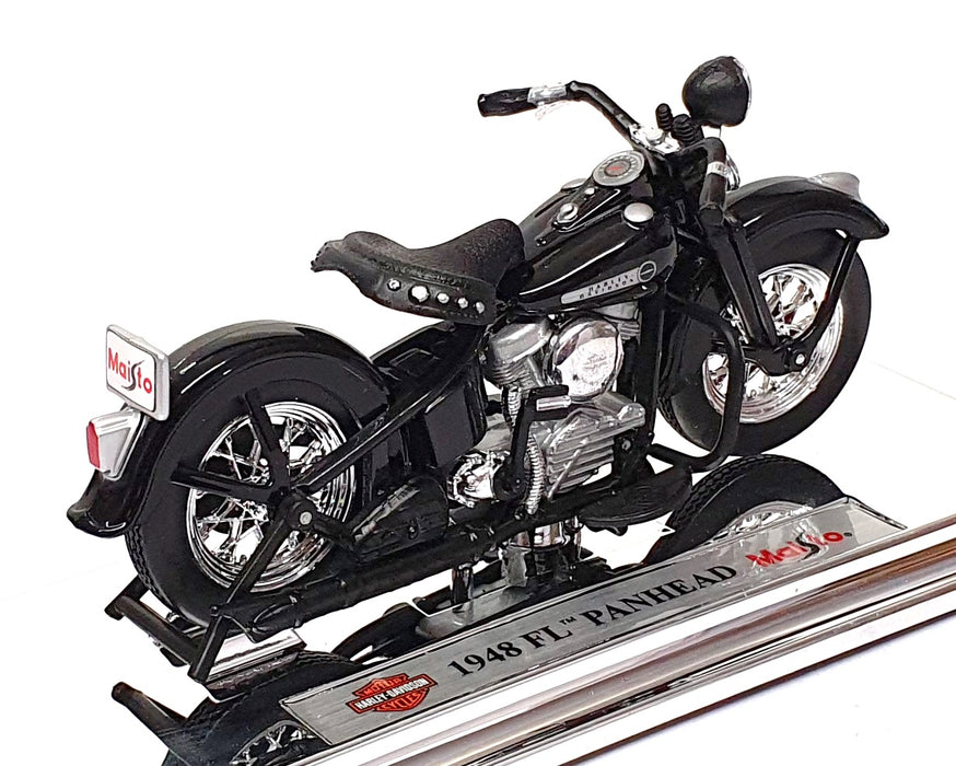 Maisto 1/18 Scale 39360 - 1948 Harley Davidson FL Panhead - Black