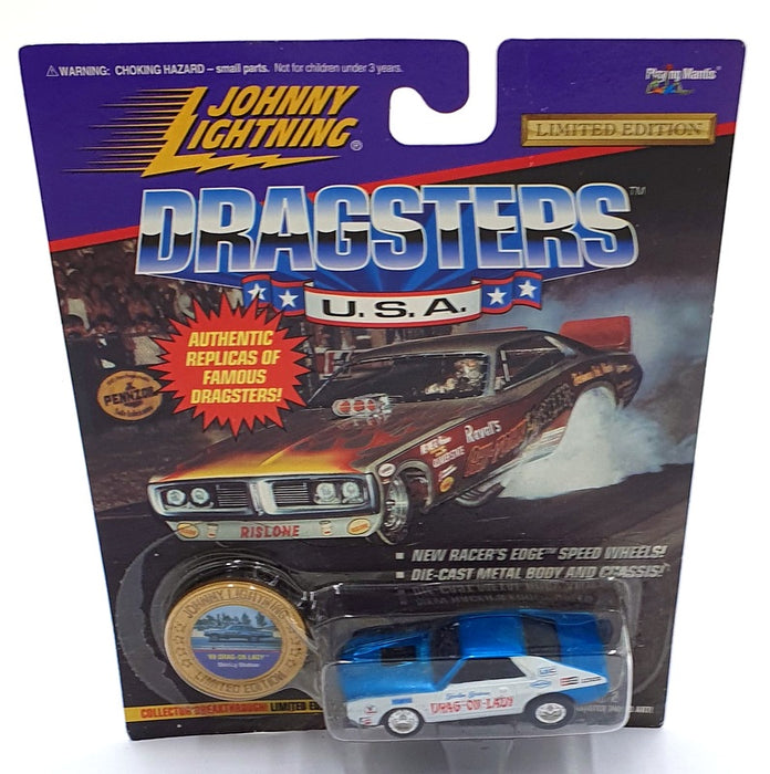 Johnny Lightning 1/64 Scale 320-120 Dragsters USA 1969 Drag-On Lady - S. Shahan
