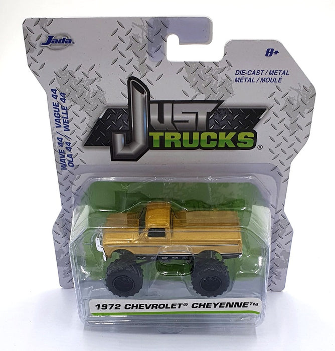 Jada Just Trucks 1/64 Scale 14020 - 1972 Chevrolet Cheyenne - Gold