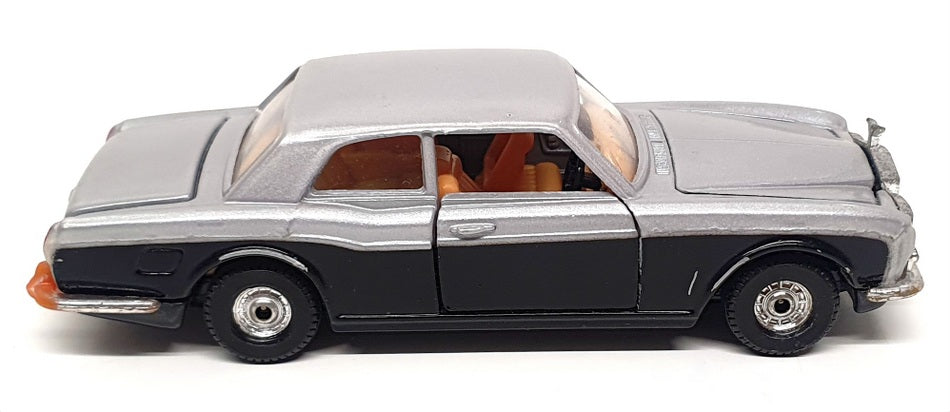 Corgi 14cm Long Diecast C279/1 - Rolls Royce Corniche - Silver/Black