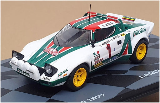Altaya 1/43 Scale 22926E - Lancia Stratos HF #1 Monte Carlo 1977 Munari/Maiga