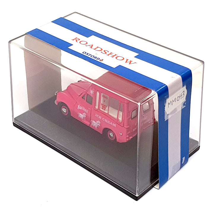 Oxford Diecast 1/43 Scale MM043 - Morris Minor Tonibell Pink Ice-Cream Van