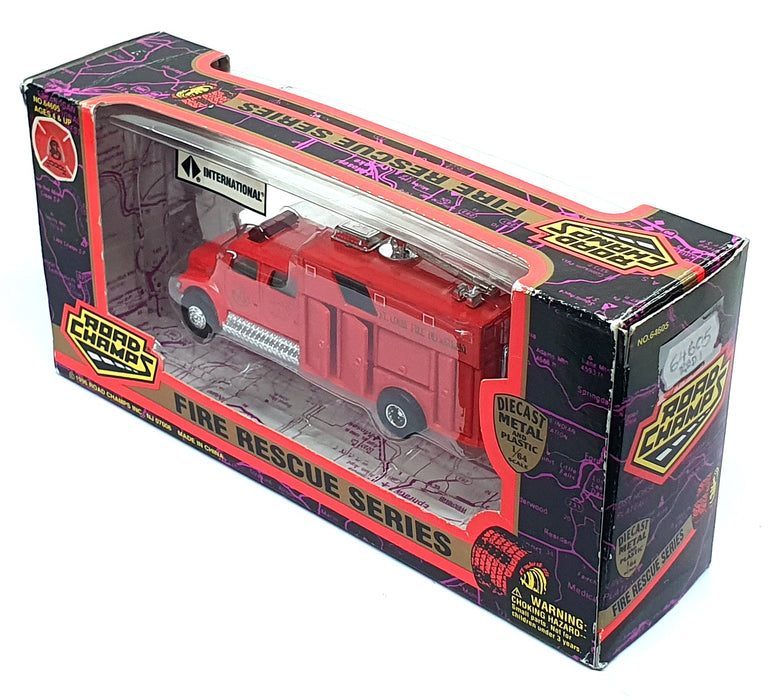 Road Champs 1/64 Scale 64605 - International Truck St. Louis Fire Dept. - Red
