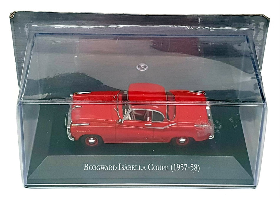 Altaya 1/43 Scale Diecast KC04 - 1957-58 Borgward Isabella Coupe - Red