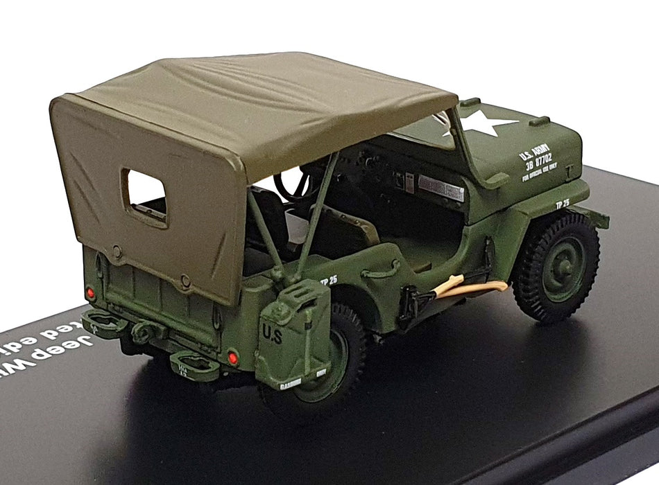 Triple9 1/43 Scale T9-43038 - 1953 Willys Jeep CJ3B US Army - Green