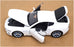 Tayumo 1/32 Scale Pull Back & Go 32125010 - 2014 Maserati Alfieri Concept White