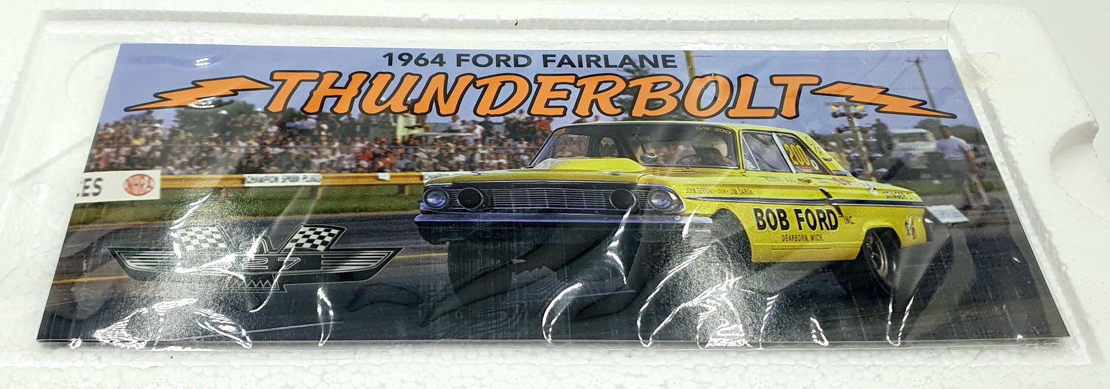 Precision 100 1/18 Scale Diecast 33057A 1964 Ford Fairlane Thunderbolt Dark Red