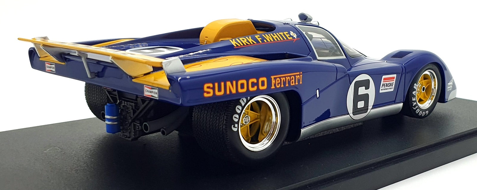 Werk83 1/18 Scale Diecast W18053005 - Ferrari 512M #6 Daytona 24h 1971