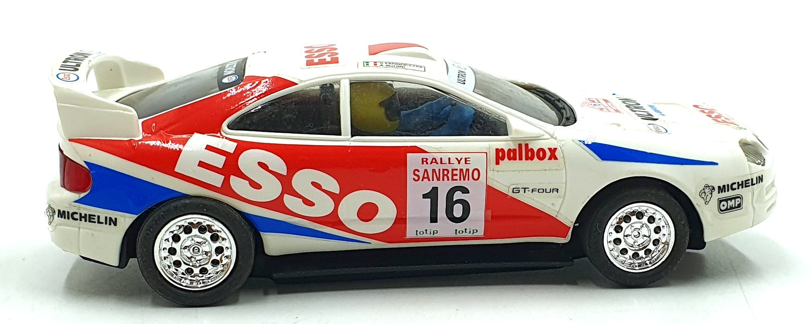 Matchbox SCX 1/32 Scale Slot Car 83850.20 - Toyota Celica GT #16 "ESSO"