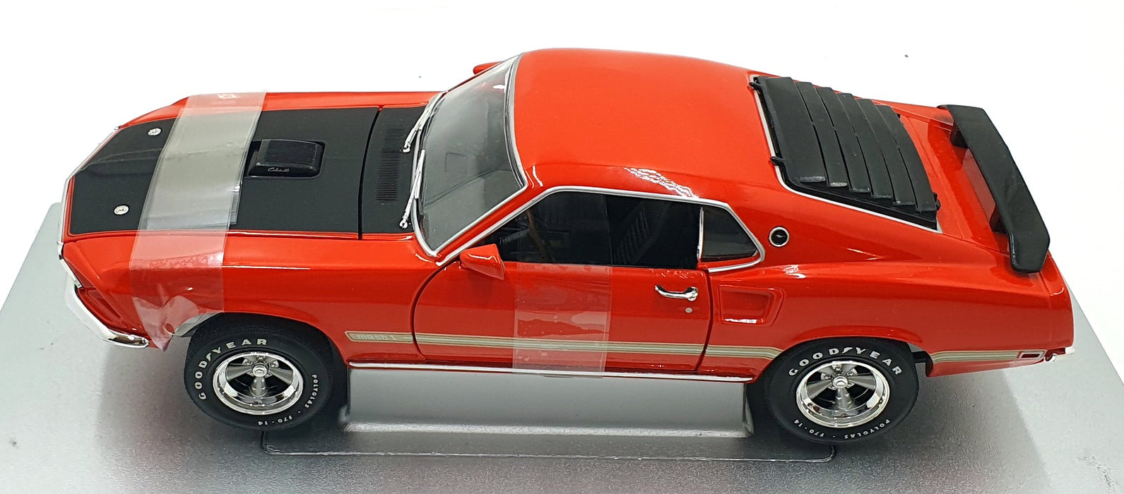 Ertl 1/18 Scale Diecast 39222 - 1969 Ford Mustang Mach 1 - Red