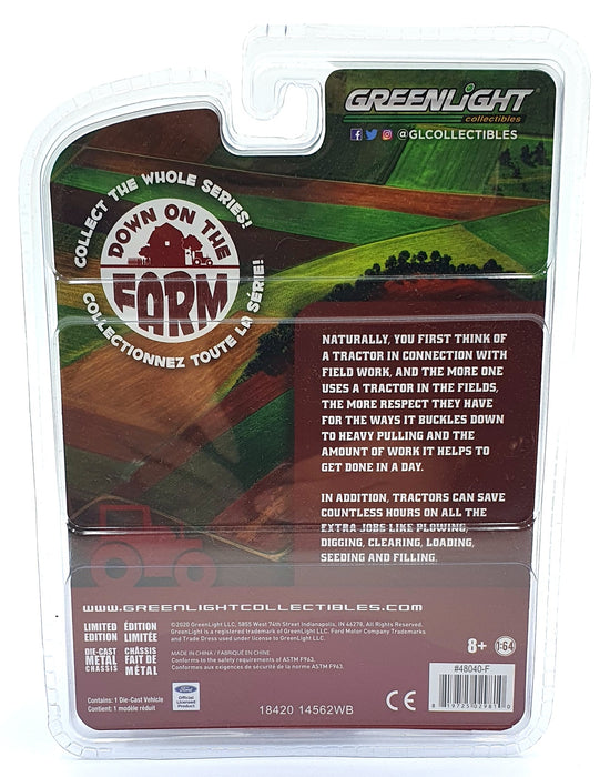 Greenlight 1/64 Scale 48040-F - Bale Throw Wagon - Rusty