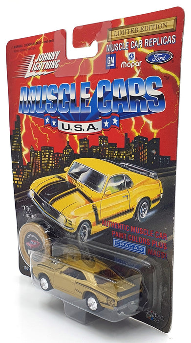 Johnny Lightning 1/64 Scale 200-210 - Muscle Cars USA 1970 Super Bee - Gold