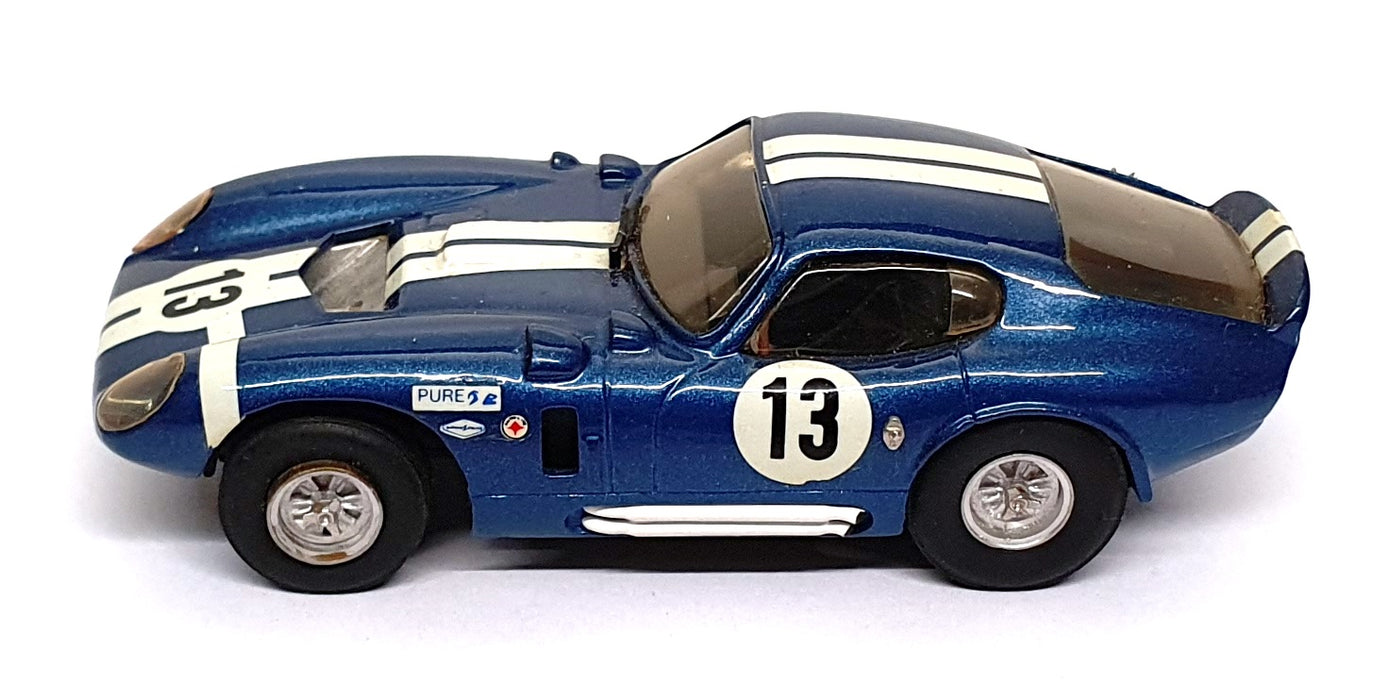 Classic Supercars 1/43 Scale 23126N - AC Cobra Coupe Race Car #13 - Blue/White