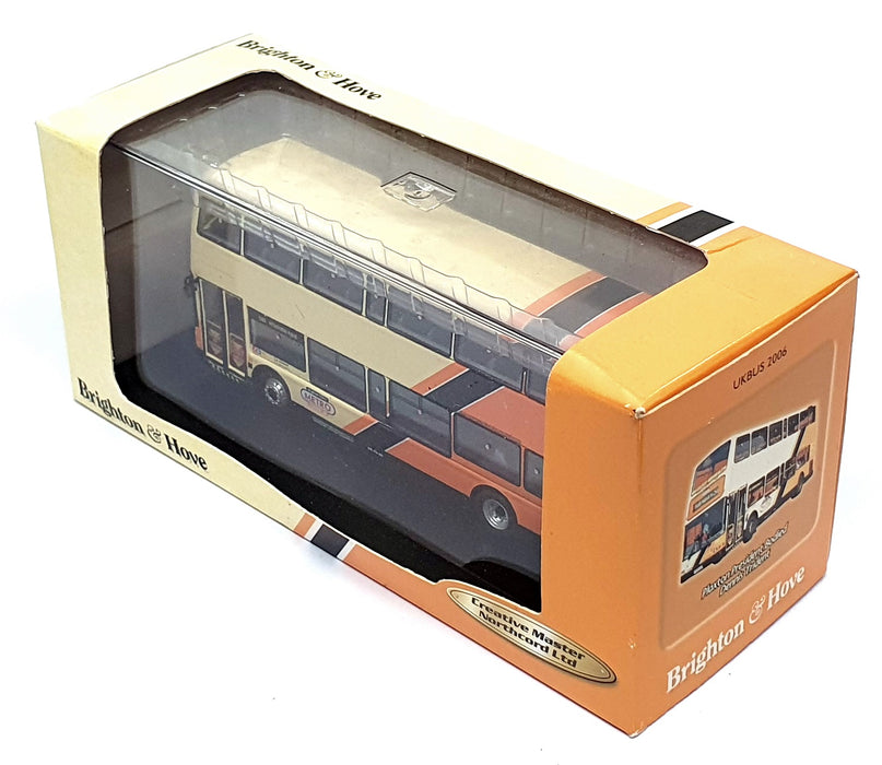 Creative Master 1/76 Scale UKBUS 2006 - Plaxton D/Deck Bus Brighton Hove Rt. 5B