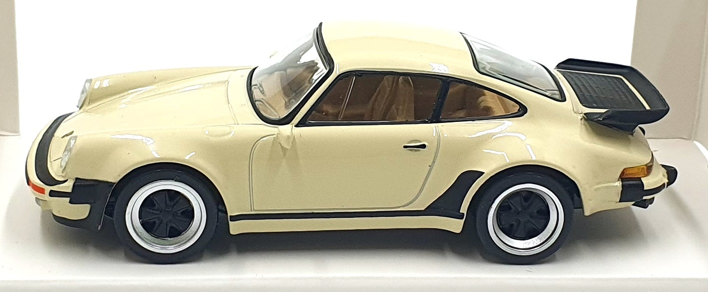 Norev 1/43 Scale Diecast 750071 - Porsche 911 Turbo - Cream