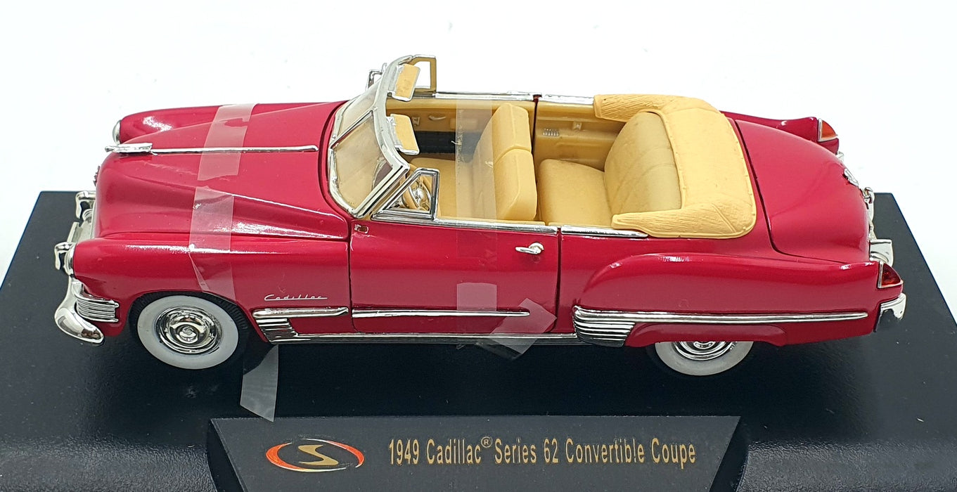 Signature 1/32 Scale Diecast 32353 - 1949 Cadillac Series 62 Convertible - Red
