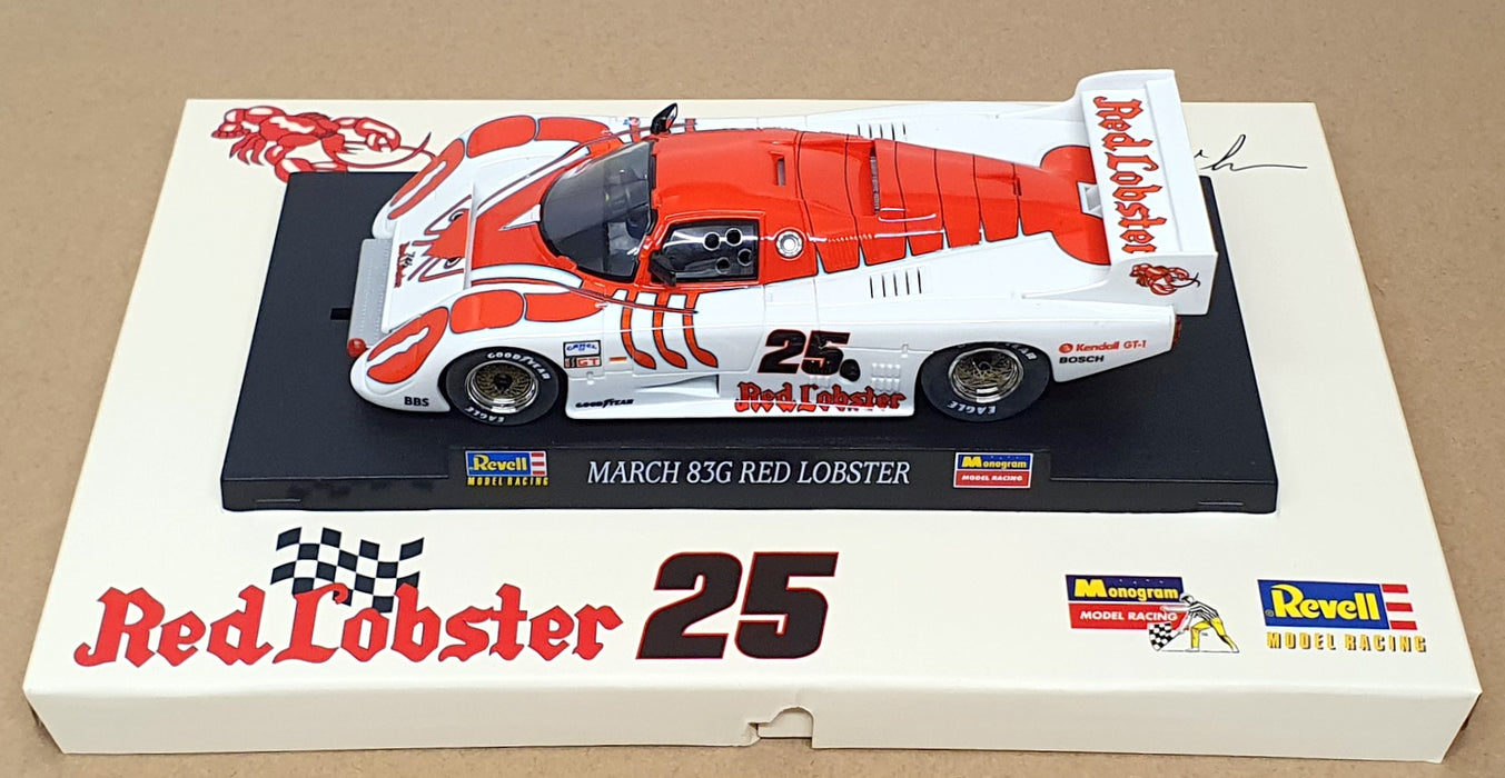 Revell 1/32 Scale Slot Car 08382 - March 83G Red Lobster #25 - Red/White