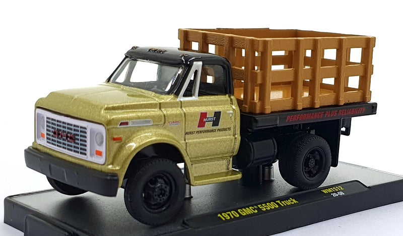 Castline M2 Machines 1/64 Scale WMTS12 - 1970 GMC 5500 Truck - Gold